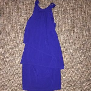 Royal blue dress